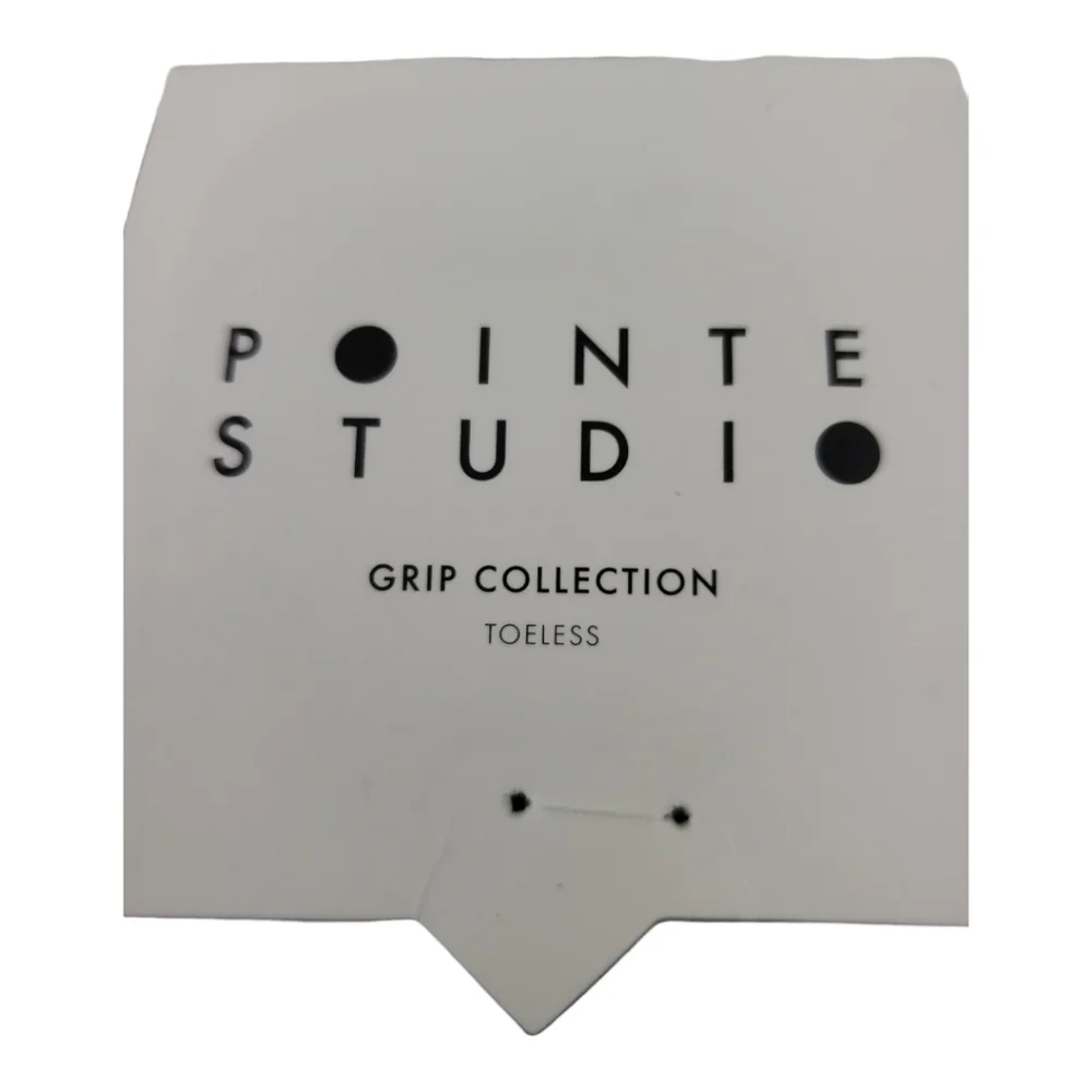 Pointe Studio & Bellarina NWT Toeless Grip Socks Size M/L Pilates/Yoga/Barre